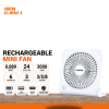 Lontor CTL-MF037-4 4 Inches Rechargeable Mini Fan Available Online in Nigeria at Tradezone.ng