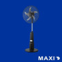 Maxi 18 Inch Rechargeable Standing Fan Black | 45-25MRD