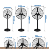 ORL 20 Inches Industrial Standing Fan Great Online at Tradezone.ng