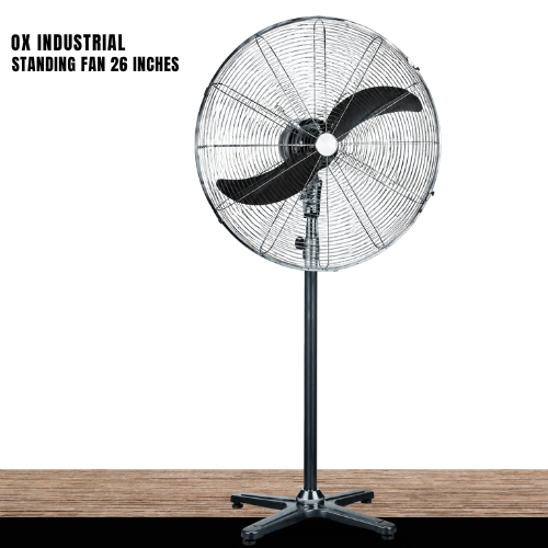 OX Industrial Standing Fan 26 Inches Available Online at Tradezone.ng