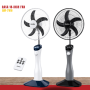 Qasa 18-Inch Rechargeable Curvy Fan with Remote Control | QRF-7918