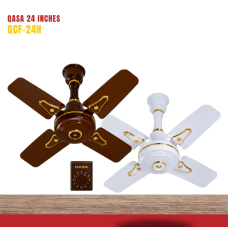 Qasa 24 inches short blade Ceiling Fan (QCF-24H) Qasa 24 inches short blade Ceiling Fan (QCF-24H)
