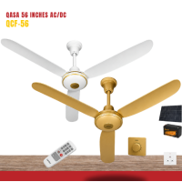 Qasa 56 Inches Ac/Dc Solar Ceiling Fan | QCF-56 Qasa 56 Inches Ac/Dc Solar Ceiling Fan | QCF-56