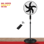 Qasa  Inverter friendly Standing Fan 16” Energy-Saving & Electric Fan with Dual Power Inputs -1603 ACDC
