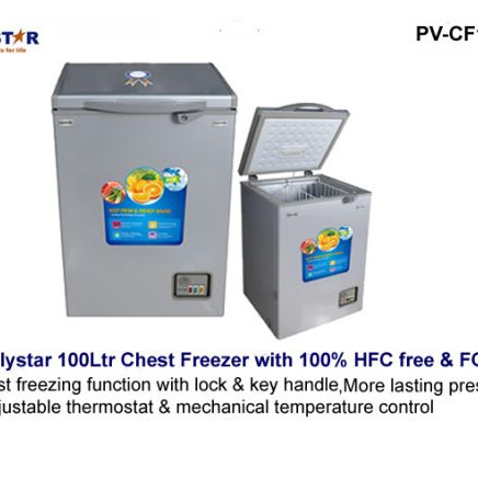Polystar 100L Chest Freezer PV-CF197GL