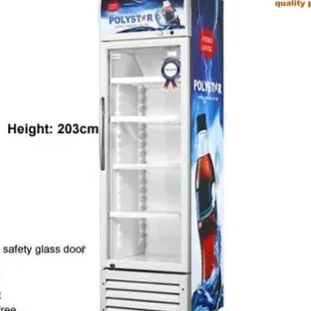 Polystar 363 Liters Showcase Fridge | PV-SC495CSL