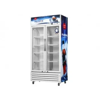 Polystar 553 Liters Double Door Showcase Fridge | PV-SC695DDL