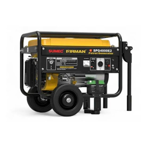 Sumec Firman 3.0kva key start generator SPG4000E2 with durable engine, low noise, fuel efficiency, and easy electric start system