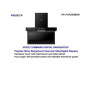 Polystar 90CM Range Hood With Handwave & Voice Control PV-JYVC9200HD