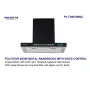 Polystar 60cm Digital Cooker Hood With Voice Control | PV-TD6010BVC