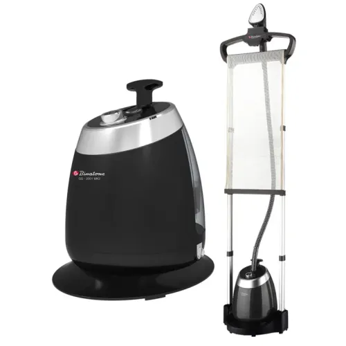Binatone 1.4 Litre Garment Steamer GS-2001(MK2) delivers quick wrinkle removal, compact design, and continuous steam for smooth fabrics.