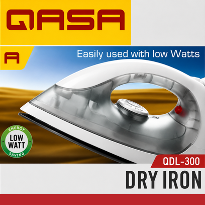 Qasa Dry Iron QDL-300 Available Online at Tradezone.ng