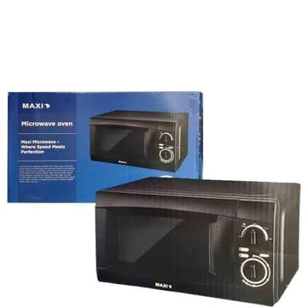 Maxi 20 Litres Manual Microwave Oven MAXIMWO202LW Available Online at Tradezone.ng