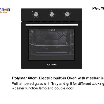 Polystar 60CM Electric Inbuilt Oven – PV-JY60KE