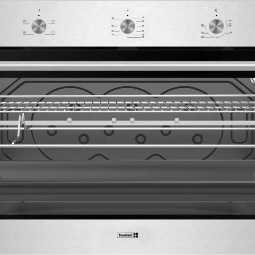Scanfrost 90cm Hood with Built-In Electric Oven SFNBI9105O