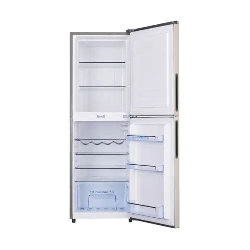 Haier Thermocool 250 Liters Double Door Refrigerator HRF 250BLUX SLV Available Online at Tradezone.ng