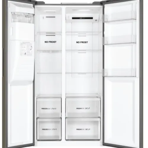Haier Thermocool Side-by-Side Refrigerator HSR3918FIMP(UK) Available Online at Tradezone.ng