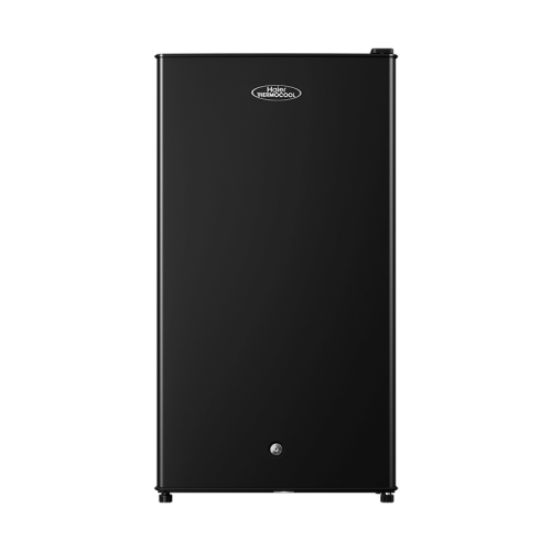 Haier Thermocool 90 Liters Single Door Black Refrigerator HR-135BA R6 BLK Available Online at Tradezone.ng