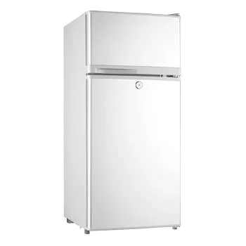 Haier Thermocool 92 Liters Double Door Refrigerator | 92CEX R6 SLV