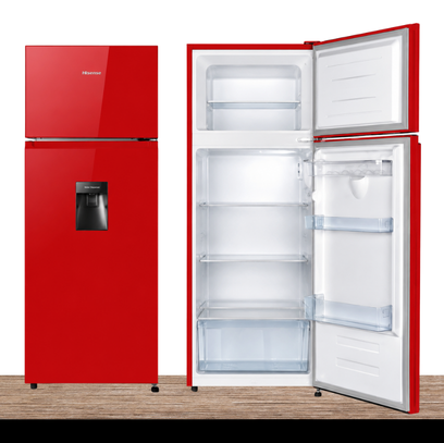 Hisense 204 Liters Double Door Refrigerator with Water Dispenser REF205DRB Available Online at Tradezone.ng