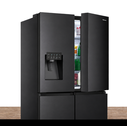 Hisense 522L 4-Door Side by Side Refrigerator REF68WCB Available Online at Tradezone.ng