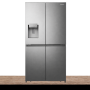 Hisense 538 Liters 4 Door Side by Side Refrigerator with Water Dispenser and Ice Maker | REF 68 WCS