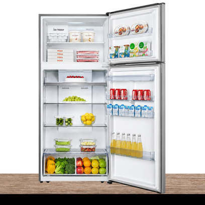 Hisense 548 Liters Double Door Refrigerator With Dispenser REF73WR Available Online at Tradezone.ng