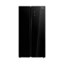 Midea 510L Side-by-Side Refrigerator MDRS710FGF22D | Black Glass