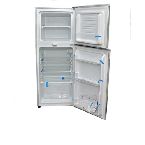 Haier Thermocool 160 Liters Double Door Refrigerator HRF-160BEX R6 SLV Available Online at Tradezone.ng
