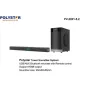 Polystar 5.25 Inch Wireless Tower Sound Bar System | PV-2021-5.25WL