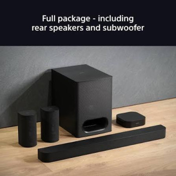 Sony BRAVIA Theatre System 6 5.1 Channel 1000W Dolby Atmos Soundbar | APSYAD0091
