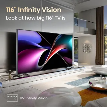 Hisense 116" UX 4K Smart TV ULED RGB-MiniLED TV