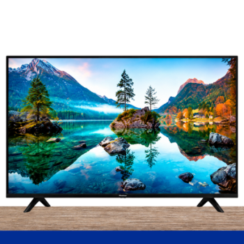 HISENSE 32” LED FULL HD TV, 2HDMI, 2USB DIVX BLACK, SMART FREE BRACKET – 32A4S