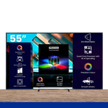 Hisense 55″ 4K QLED VIDAA CanvasTV™ | 55S7Q
