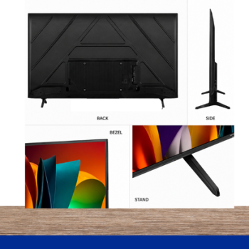 Hisense 58 Inches 4K UHD Smart TV With Bluetooth & Free Bracket |TV 58 A6N