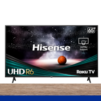 Hisense 65 Inches 4K UHD Smart Television With Free Bracket | TV 65 A6Q