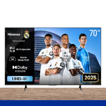Hisense 70 Inches 4K UHD Smart Bluetooth TV | TV 70 A6Q