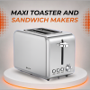 Maxi 2 Slice Toaster RP2L22W Available Online at Tradezone.ng