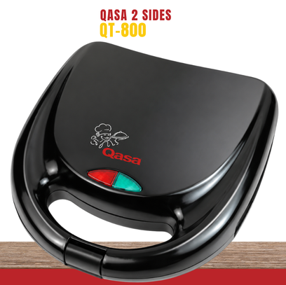 Qasa 2 Sides Toaster and Sandwich Maker QT-800 Available Online at Tradezone.ng