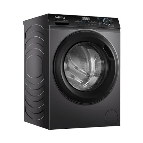Haier Thermocool 10kg washer 6kg dryer front load washing machine, anti-bacteria, energy-saving, smart grey finish