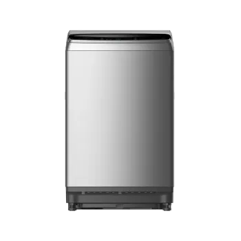 8Kg Top Washer With Metal Body With Soft Close Glass Cover And Turbo - Dark Grey