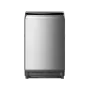 8Kg Top Washer With Metal Body With Soft Close Glass Cover And Turbo - Dark Grey