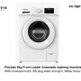 Polystar 6KG Front Loading Automatic Washing Machine
