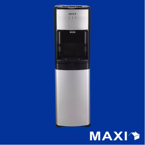 Maxi WD1639S Bottom Loading Water Dispenser with 3 Faucets Dark Silver Available Online at Tradezone.ng