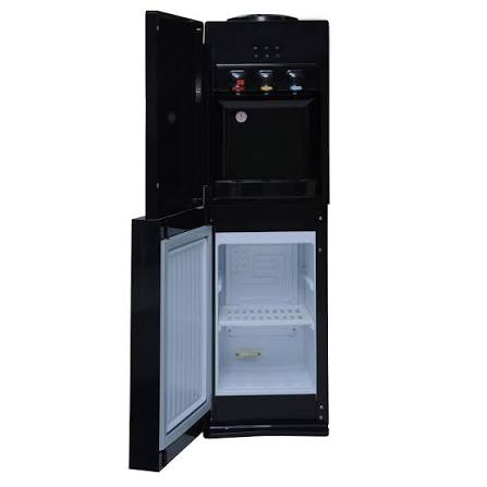 Maxi WD2382S-B Water Dispenser with Cabinet and 3 Faucets Black Available Online at Tradezone.ng