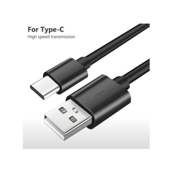 USB to Type-C Fast Charging Cord Black