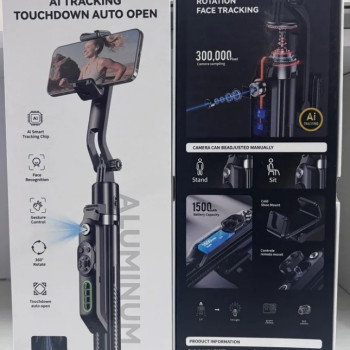Q575TK AI Tracking Touchdown Auto Open Selfie Stick and Tripod Stand