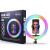 10 Inch RGB Fill Light Self Photo Beauty Colorful Ring Lamp