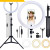10-Inch Ring Light Illuminator with 1.1-Meter Tripod