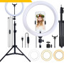 10-Inch Ring Light Illuminator with 1.1-Meter Tripod